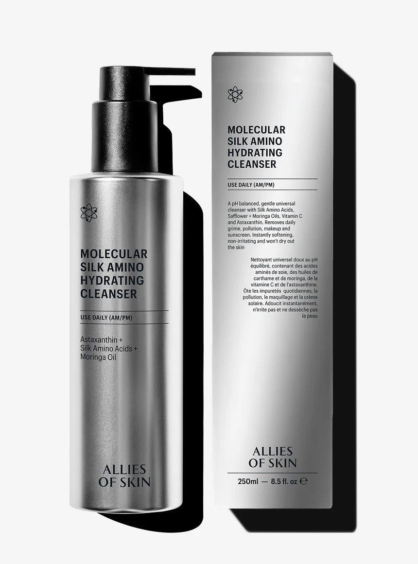 Allies of Skin Засіб очищуючий Molecular Silk Amino Hydrating Cleanser